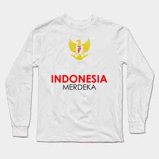 Indonesia Merdeka 77 - 01 Long Sleeve T-Shirt